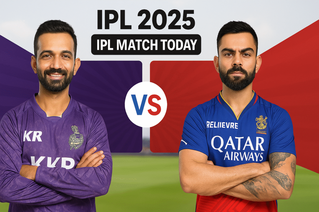 IPLMatchToday RCBvSKKRA TacticalDeepDive intoCricket’sGreatest Rivalry IPL Match Today