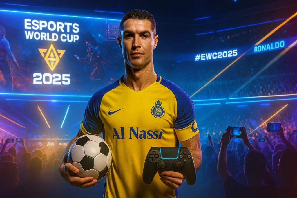 Ronaldo Joins Esports World Cup as Global Ambassador