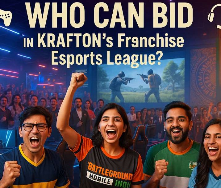 Who can bid in Krafton's Franchise Esports League