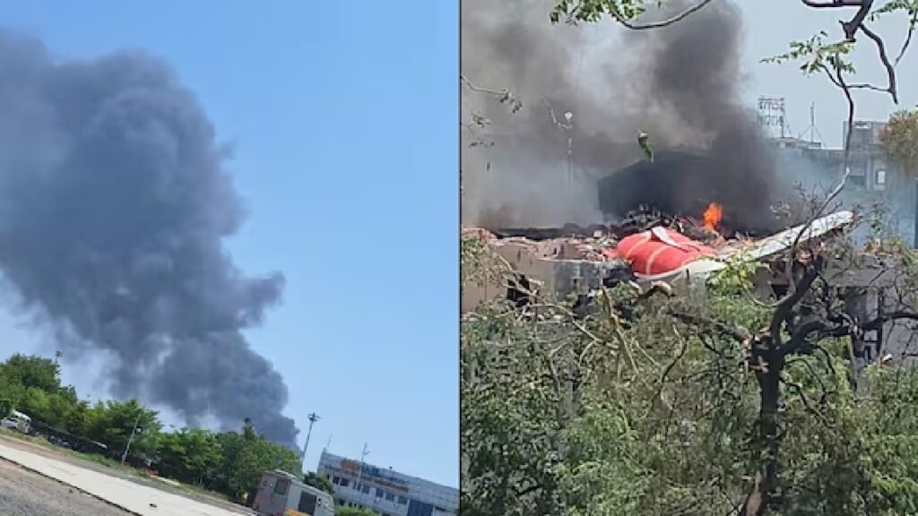 Ahmedabad Plane Crash site